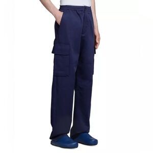 Marni Drawstring Cargo Pants Trousers, Navy, NWT, Size 50